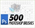 500 photoshop brushs
