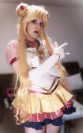 Femboy sailor moon cosplay