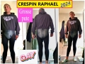 Crespin raphael en legging noir 2024